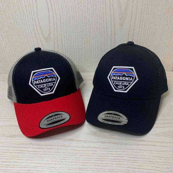 

luxury designers patap-6 trucker hat couple student versatile outdoor organic cotton baseball embroidered hat fashion design, Blue;gray