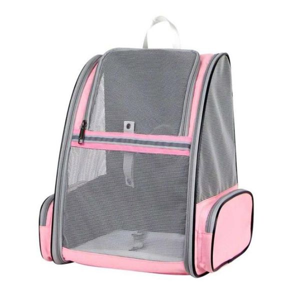 

cat carriers,crates & houses pet backpack collapsible portable light go out ventilated design breathable buckle support carrier for small ca