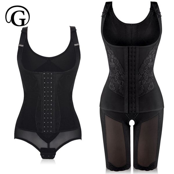 Kadınlar Bodysuits Mıknatıs Korse Uzak Infared Tam Vücut Şakacı Zayıflama Bel Döşemeci Shapewear Sütyen Kaldırıcı Büyük Büyük Bel S-6XL 220307