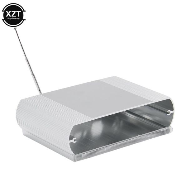 

aluminum case for bluetooth mp3 decoder board wireless player wma car accessory usb/fm audio module box shell & mp4 players