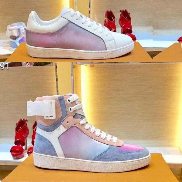 

platform fashion skateboarding casual men luxury flash cfashion shoes women leather boots sports flat designer sneakers sh bhbvt, Black