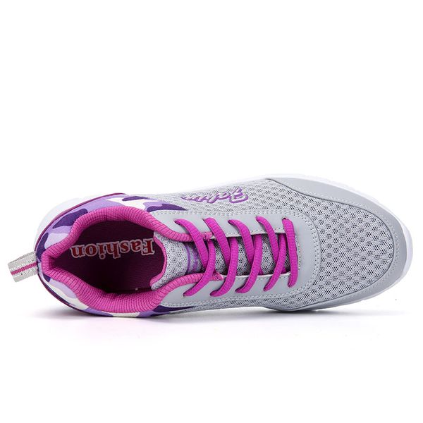 

women's breathable mesh sports running shoes daily lightweight women cross-border sneakers trainers
