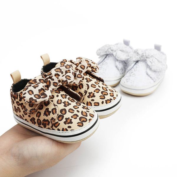 

baby first walkers infant shoes toddler girls newborn footwear leopard bows moccasins soft shoe 0-12 months b8293