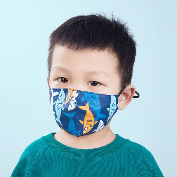 

masks children cotton baby cotton cartoon printing washable cotton 3d adjustable