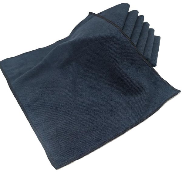 

towel 10pcs/set black car care polishing wash towels 30x40cm microfibers detailing cleaning soft cloths for home window