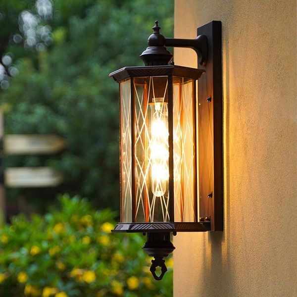 

wall lamp outdoor lamp, courtyard corridor balcony road garden villa retro