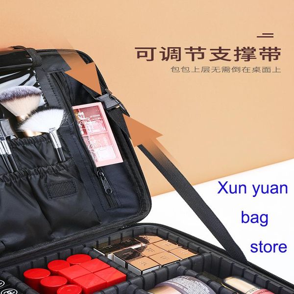 

women makeup bag cosmetic waterproof portable make up travel wash bags & cases
