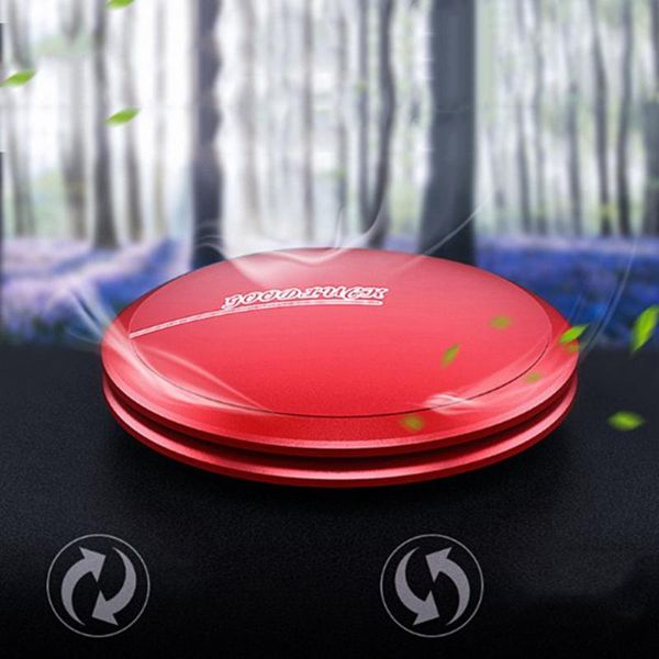 

car air freshener fragrance diffuser aluminium alloy perfume screw to control concentration(red)