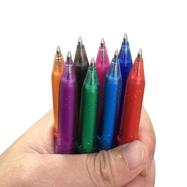 

erasable gel pen 8 colors refill rod set styles rainbow washable handle creative drawing stationery pens for school