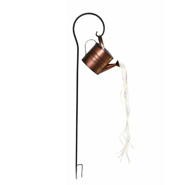 

creative watering can shower stars garden art light decoration outdoor gardening lawn lamp landscape string decorations