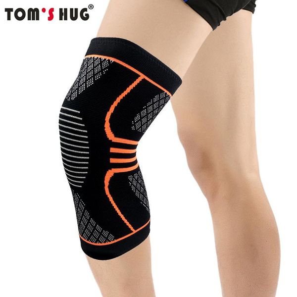 

elbow & knee pads 1 pcs sport pad sleeve supportkneepad tom's hug brand fitness running cycling braces high elastic gym protect warm, Black;gray