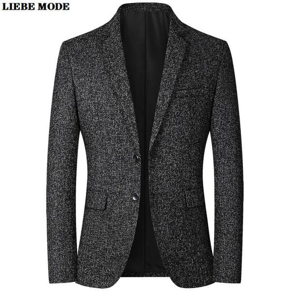 

spring autumn korean fashion mens business casual blazer jacket slim fit wedding prom party men black grey navy blue suit coats men's s, White;black