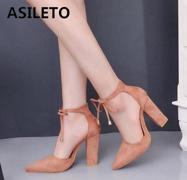 

ladies high heel sandals shoes woman strappie women close toe suede pumps summer party wedding stilettos, Black