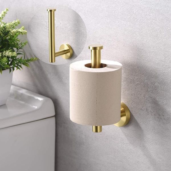 

gold toilet paper holder bathroom wall mount stainless steel rv holders