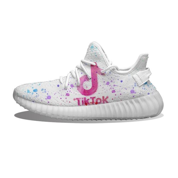 

diy custom tik tok colorful graffiti running sho mh printed mens womens trainers outdoor sports sneakers