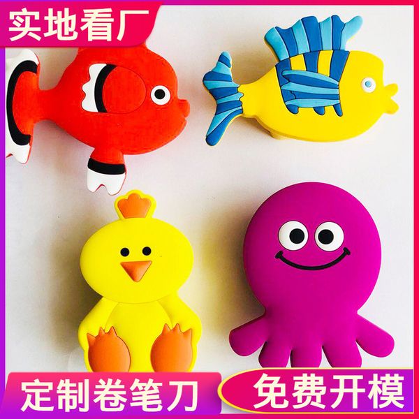 

sharpeners pvc soft glue cute cartoon animal cil shar er cil shar er