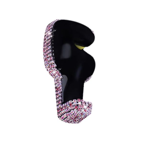 

hook hanger 1pc creative rhinestone inlaid car seat multifunctional vehicle automobile interior decoration supplies