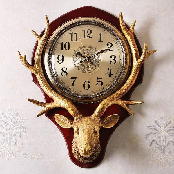 

wall clocks retro clock nordic european creative living room atmosphere american household chinese quartz