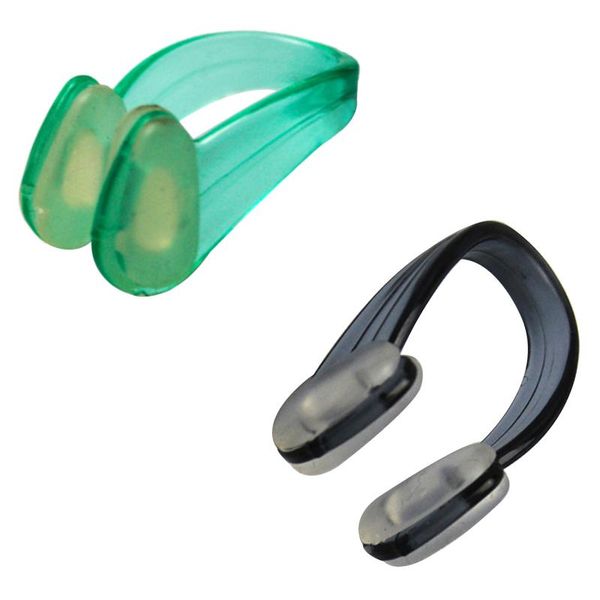 

nose clip black clear rubber diving, swimming protection 3 pcs