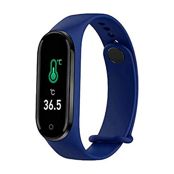 

smart wristbands watch body temperature monitor bracelet 4.0 heart rate pedometer fitness with app control