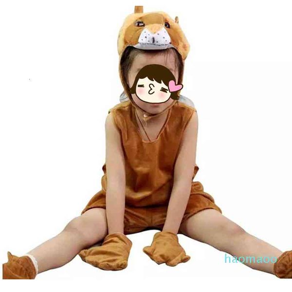 

theme costume fashion-animal lion cosplay hallowmas for children boy girls clothing 3d headpiece carnival party supplies decor 80c, Black;red