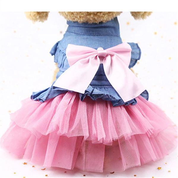 

dog apparel cat dress spring summer clothes skirt tutu chihuahua yorkie clothing puppy outfit garment pet for costume