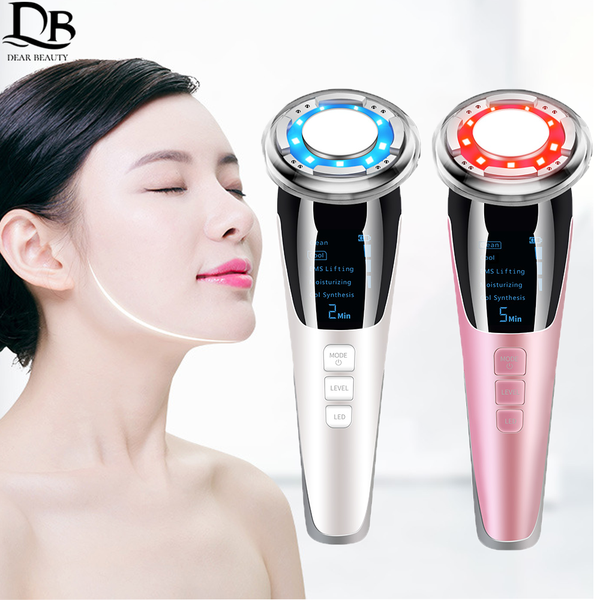 

ems led pn therapy sonic vibration wrinkle remover cool treatment anti aging skin rejuvenation machine facial massageperfections