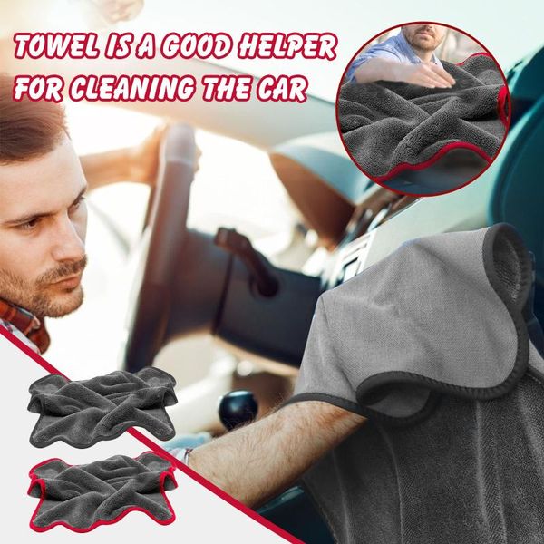 

towel 1pc household bathroom decontamination microfiber thickened absorbent cleaning multifunctional tool