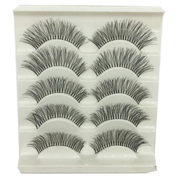 

pairs false eyelashes natural thick handmade transparent stalks eyelash extension waterproof lasting eye makeup1