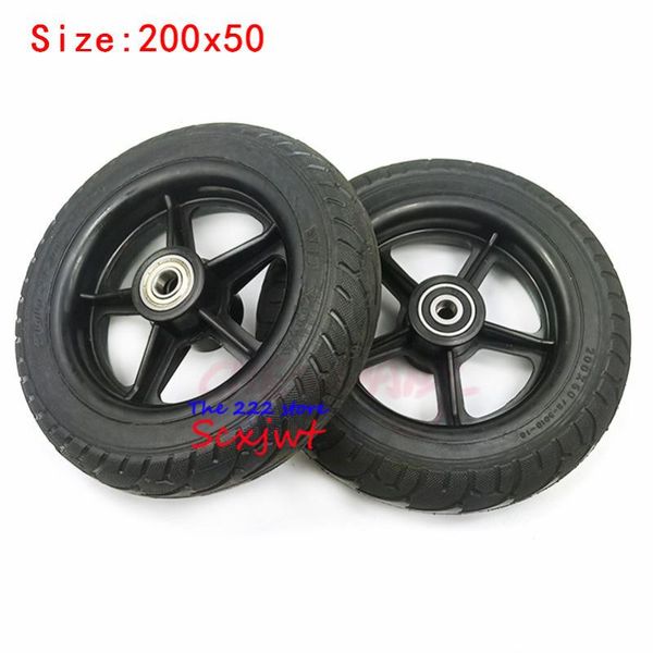 

motorcycle wheels & tires upgrade replacement rear wheel for kugoo s1 s2 s3 c3 mini electric bike hub and solid spare part accessories