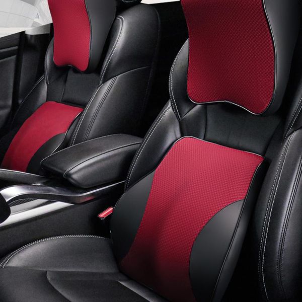 

seat cushions memory foam back support pillow relief lumbar waist cushion warm car neck pillows for office chair