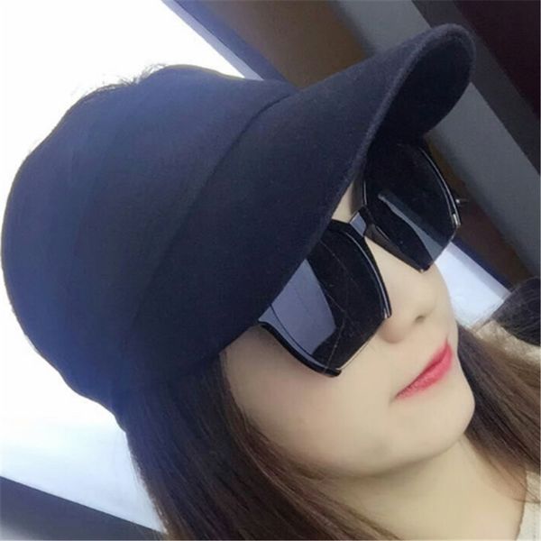 

new fashion sports versatile baseball cap, hat, female sunshade hat, summer outdoor leisure elastic sunscreen hat, Black;white