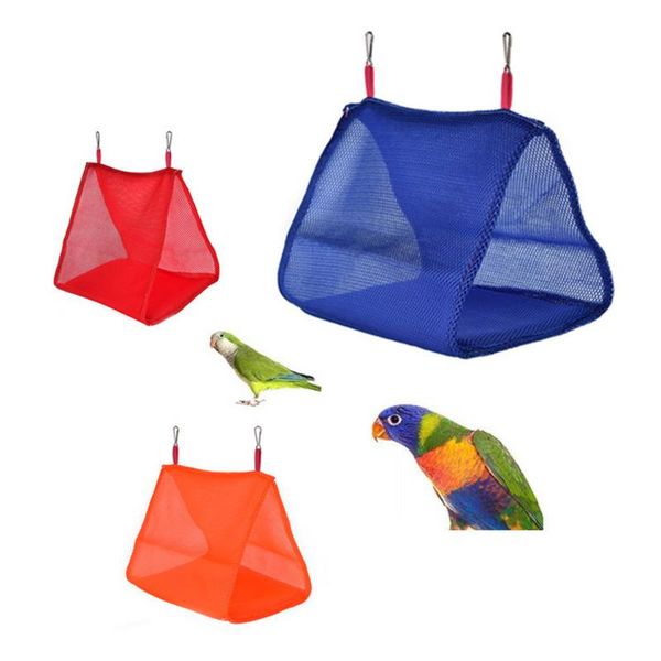 

breathable bird parrot cage hanging bed nest hammock for parakeet budgie hamster ferrets sleeping bag small animals house cages