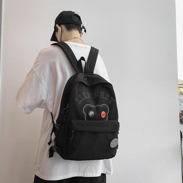 

backpack 2021 fashion waterproof nylon women bagpacks school bag for girls men travel bags schoolbag mochila