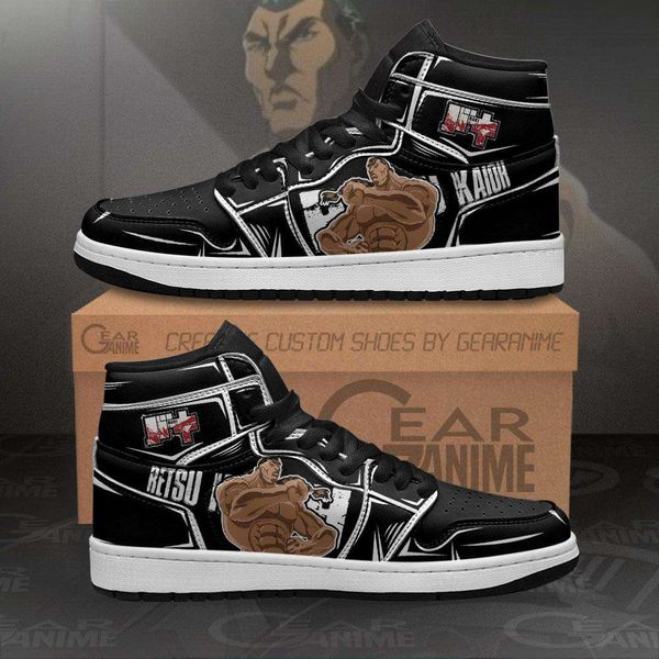 

retsu kaioh sneakers baki custom anime shoes