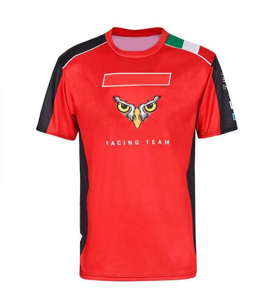 

2021 motorcycle racing suit off-road quick-drying short-sleeved t-shirt cycling polyester plus size can be customized with the same style