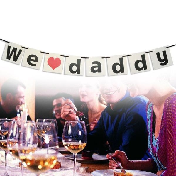 

party decoration father day banner beautiful decor for festival gathering