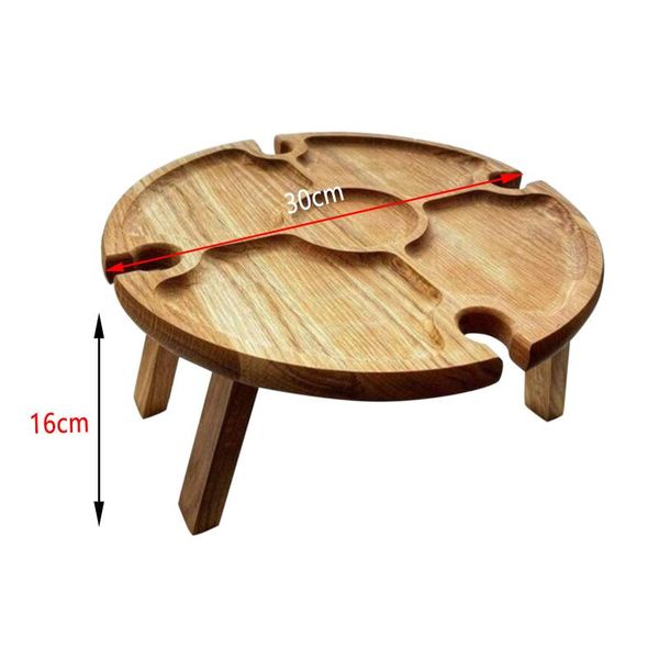 

portable picnic wine table retractable legs outdoor wooden desk garden decorative small tables home decoration camp furniture