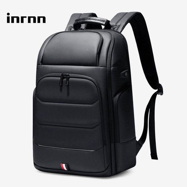 

backpack inrnn 15.6 inch laplarge capacity men usb charge backpacks travel bag male waterproof mochila