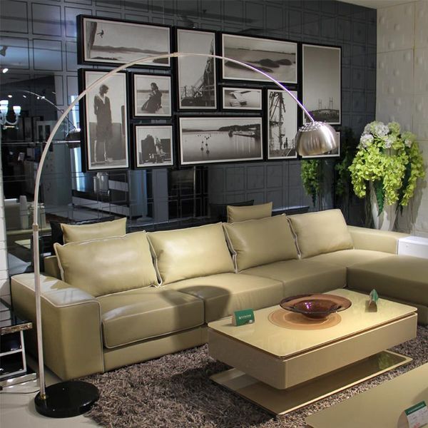 

floor lamps fashion design modern stainless seel lamp led bedside fishing lounge brief style e27 bulb 110v-240v