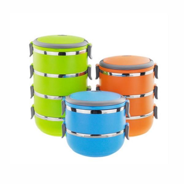

dinnerware sets portable stainless steel bento lunch box thermal insulation