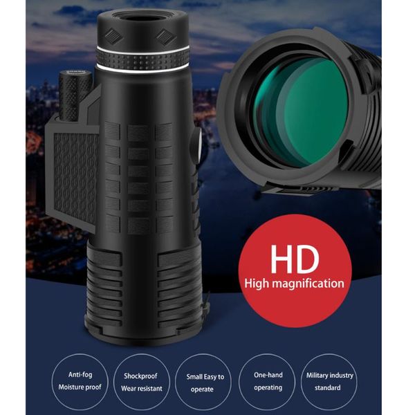 

telescope & binoculars 50x60 17*7.5*10cm mobile phone single-tube high clear-looking glasses outdoor with clear visual effect