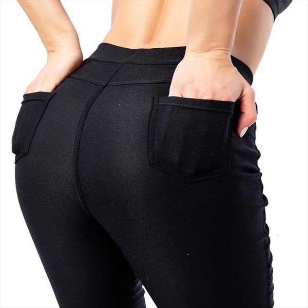 

leggings high waist push up womens capris elastic casual fitness bodybuilding clothing stretch s 3xl j30, Black;white