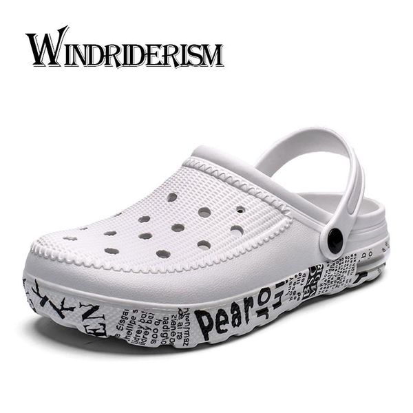 

slippers arrival men sandals summer beach shoes mens fashion comfortable slides multifunction chaussures femme, Black