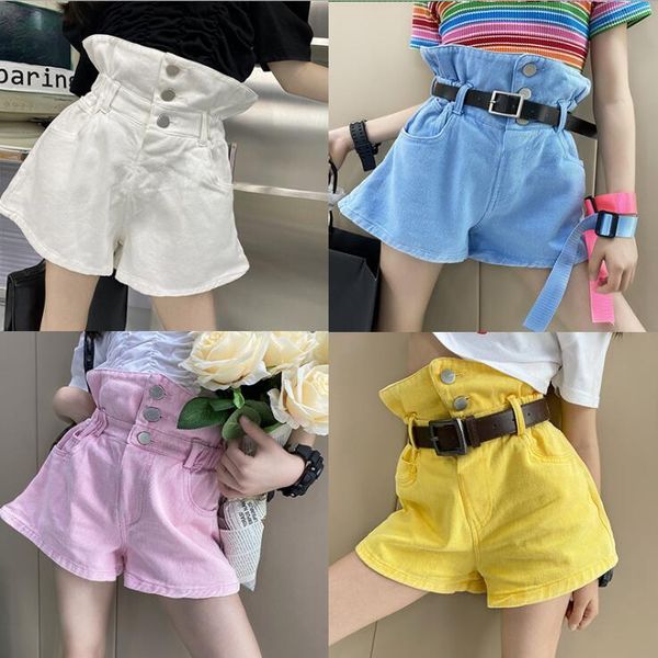 

wholesale girls denim shorts summer fashion 3-9t a883, Black