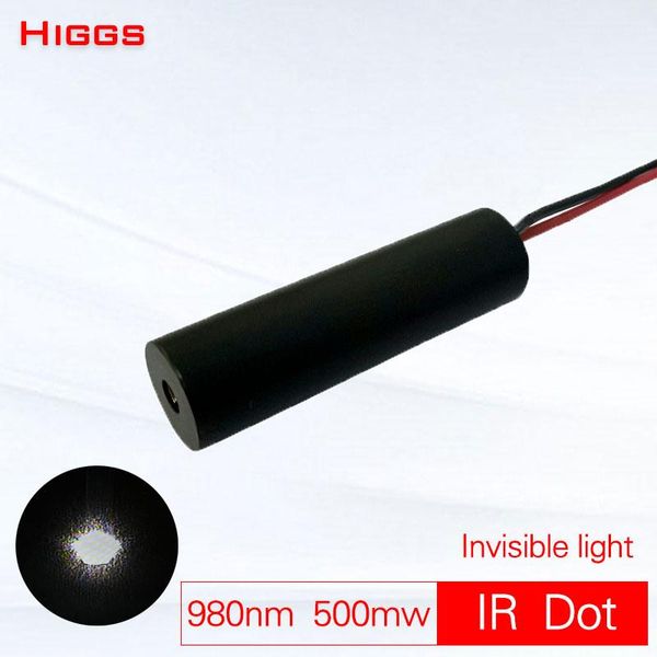 

absolutely invisible 980nm 500mw infrared dot laser module ir launcher projection touch pointer night hunting cs pistol sight portable lante