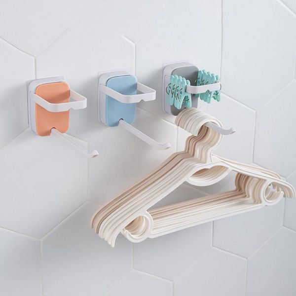 

hooks & rails foldable hanger strong self adhesive door wall hangers suction heavy load rack cup sucker for kitchen bathroom