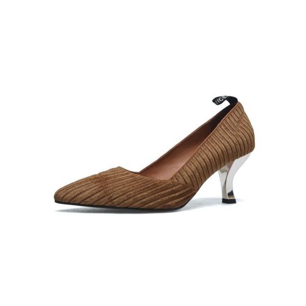 

dress shoes women pumps low thin heel sweet slip on wedding party dancing, Black