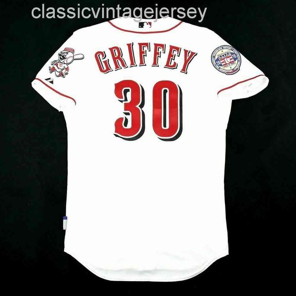 Erkekler Kadın Çocuklar 40 Orta Ken Griffey Jr Serin Base Forma Nakış Yeni Beyzbol Formaları