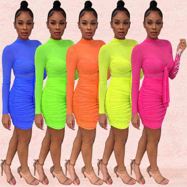 

casual dresses 2022 women's mh dresses nightclub skirt h3269, Black;gray